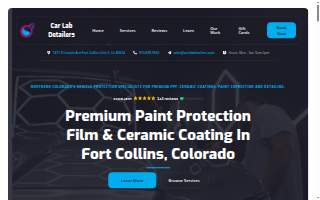 Car Lab Detailers website