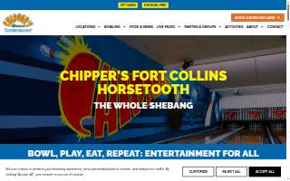 Chipper's Lanes Fort Collins Horsetooth website