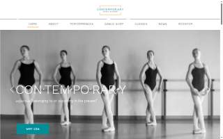 Contemporary Dance Academy website