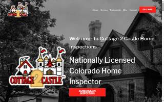 Cottage 2 Castle Home Inspection Services website