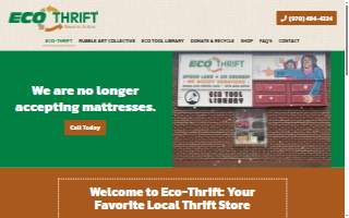 Eco-Thrift website