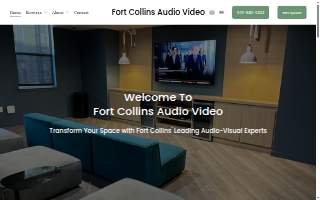 Fort Collins Audio Video website