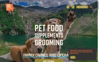 Front Range Natural Pet website
