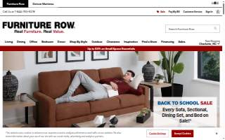Furniture Row of Fort Collins website