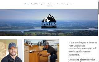 Gates Home Inspection website