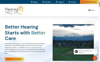 Hearing HealthCare Centers of Fort Collins website