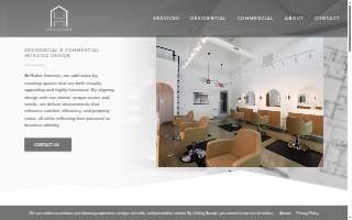 Huber Interiors website