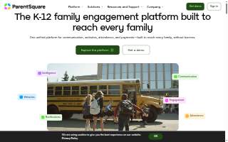 Parent's Day Out website