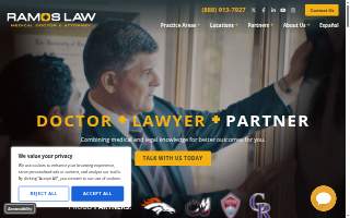 Ramos Immigration Law of Boulder website