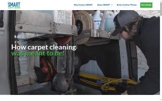 Smart Carpet Cleaning - Fort Collins website