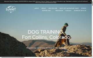 Summit Dog Training LLC of Fort Collins website