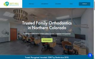 Taft Hill Orthodontics of Fort Collins website