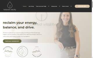 Tailored Vitality website