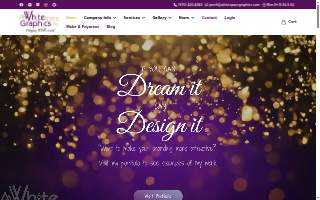 White Space Graphics, LLC website