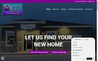 Coates Realty Group, LLC website