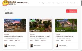 Colorado Land Co. website