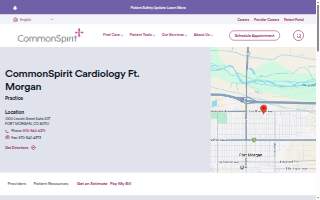 CommonSpirit Cardiology Ft. Morgan website