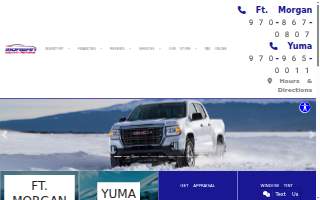 Morgan County Motors website