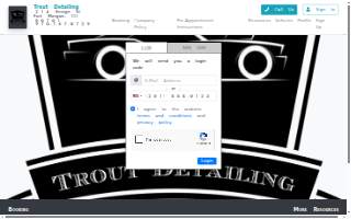 Trout Detailing website