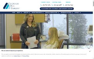 Colorado Orthopedic Specialists Rapid Care Clinic website