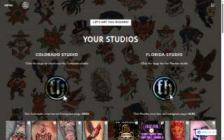 Fallen Heroes Tattoo & Piercing Colorado website