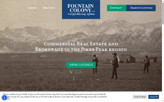 Fountain Colony, LLC Commercial Real Estate website