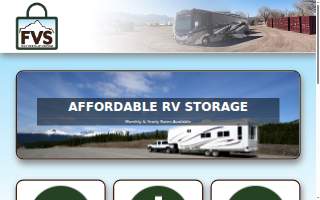 Fountain Valley Storage website