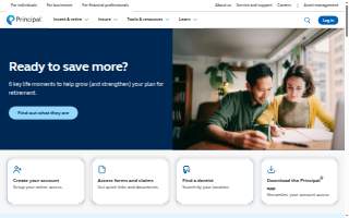 Principal Financial Group website