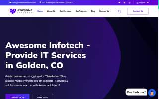 Awesome Infotech website