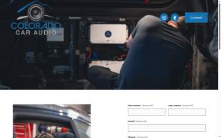 Colorado Car Audio website