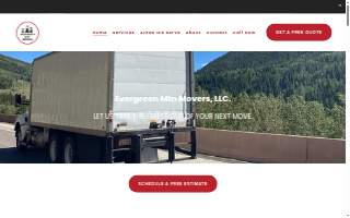 Evergreen Mtn Movers, LLC. website