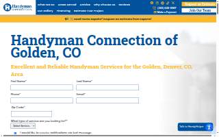 Handyman Connection of Golden website