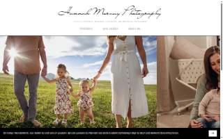 Hannah Morvay Photography website