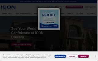 ICON Eyecare - Denver West-Lakewood/ Golden website
