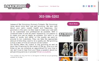 Lakewood Pet Grooming (formerly Furtastic) website