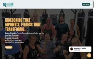 MPOWR Kickboxing website