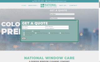 National Window Care website