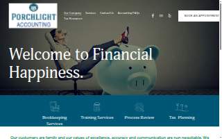 Porchlight Accounting website
