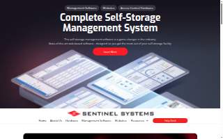 Sentinel Systems website