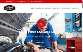 ASAP Auto Repair website
