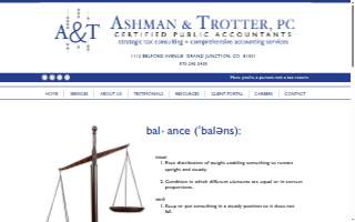 Ashman & Trotter, P.C. website