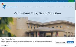 Children's Colorado Outpatient Care, Grand Junction website