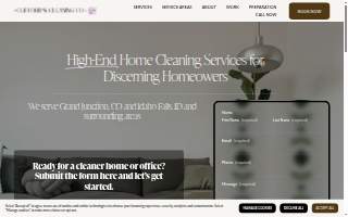 Clifford's Cleaning Co. website
