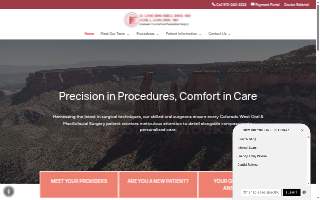 Colorado West Oral & Maxillofacial Surgery website