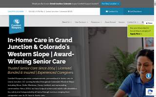 Comfort Keepers Home Care of Grand Junction website