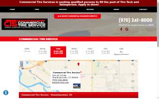 Commercial Tire Services Inc website