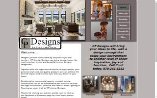 CP Designs website