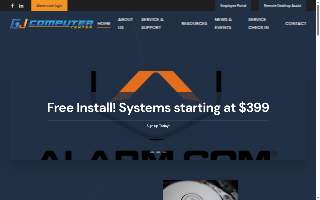 GJ Computer Center website