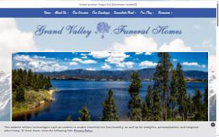 Grand Valley Funeral Homes website