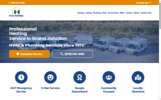 Haining Home Services website